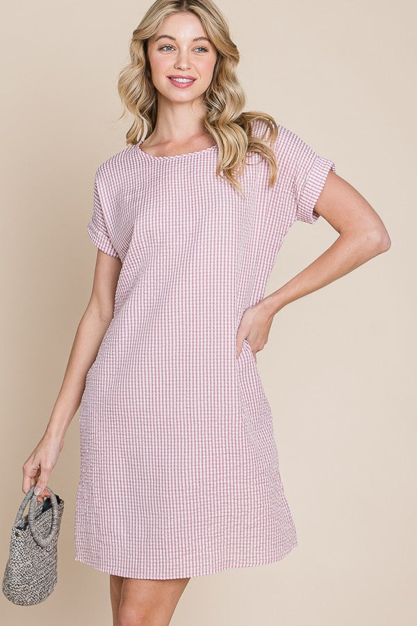 GINGHAM DRESS